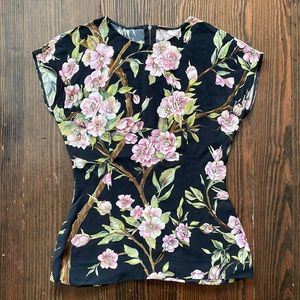 Fitted Floral Top